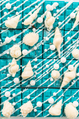 Mini mermaid chocolate bars