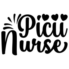 picu nurse Svg