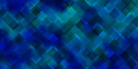 Light BLUE vector pattern in square style.