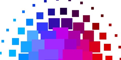 Light Blue, Red vector background in polygonal style.