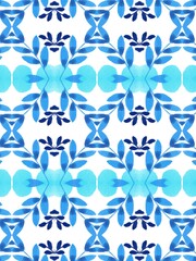 Embroidery illustration pattern. Ethnic traditional ornaments design. Geometric ethnic pattern for batik clothes, sarong wrapping. Digital art illustration