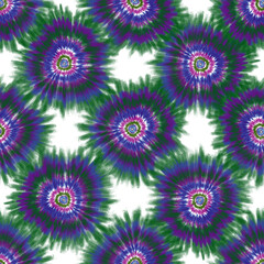 Tie dye patterns Batik brush seamless and repeat pattern design. Spiral Acrylic Illustration Pattern. Shibori. Orchid Smoke Fashion Abstract- 654.