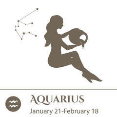 Naklejka premium aquarius