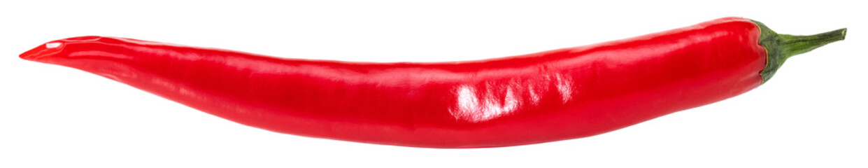 Chili peper geïsoleerd op een witte achtergrond
