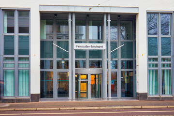 Eingang Fernstraßenbundesamt Leipzig, Behörde, Amt, Sachsen, Deutschland