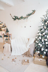 New year cozy  home decoration