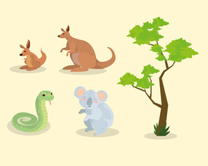 five australian items