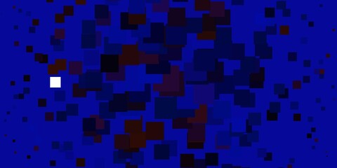 Light Blue, Red vector texture in rectangular style.