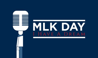 MLK Day Background Design.