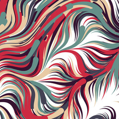 Abstract Perlin Noise Geometric Pattern generative computational art illustration