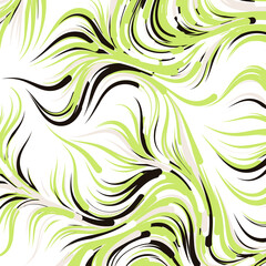 Fototapeta premium Abstract Perlin Noise Geometric Pattern generative computational art illustration