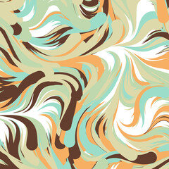 Abstract Perlin Noise Geometric Pattern generative computational art illustration