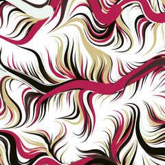 Fototapeta premium Abstract Perlin Noise Geometric Pattern generative computational art illustration