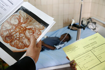 African hospital.