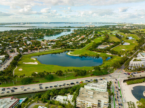 Miami Beach golf course landscape photography