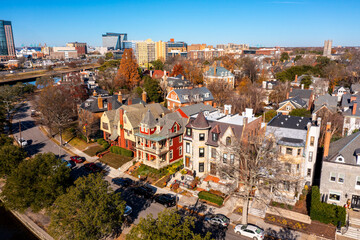 aerial view of norfolk virginia