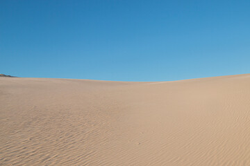 Dunas da Praia da Joaquina - Florianópolis, Santa Catarina - Brasil