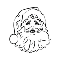 illustration of santa claus 