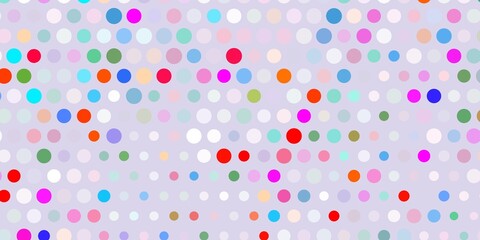 Light multicolor vector layout with circle shapes.