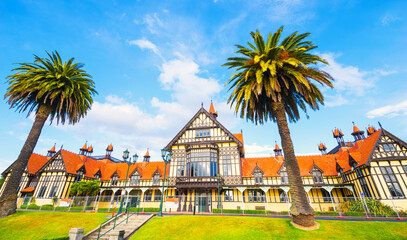 Museum Building at Government Gardens, Rotorua. It's an iconic symbol and major tourist attraction...