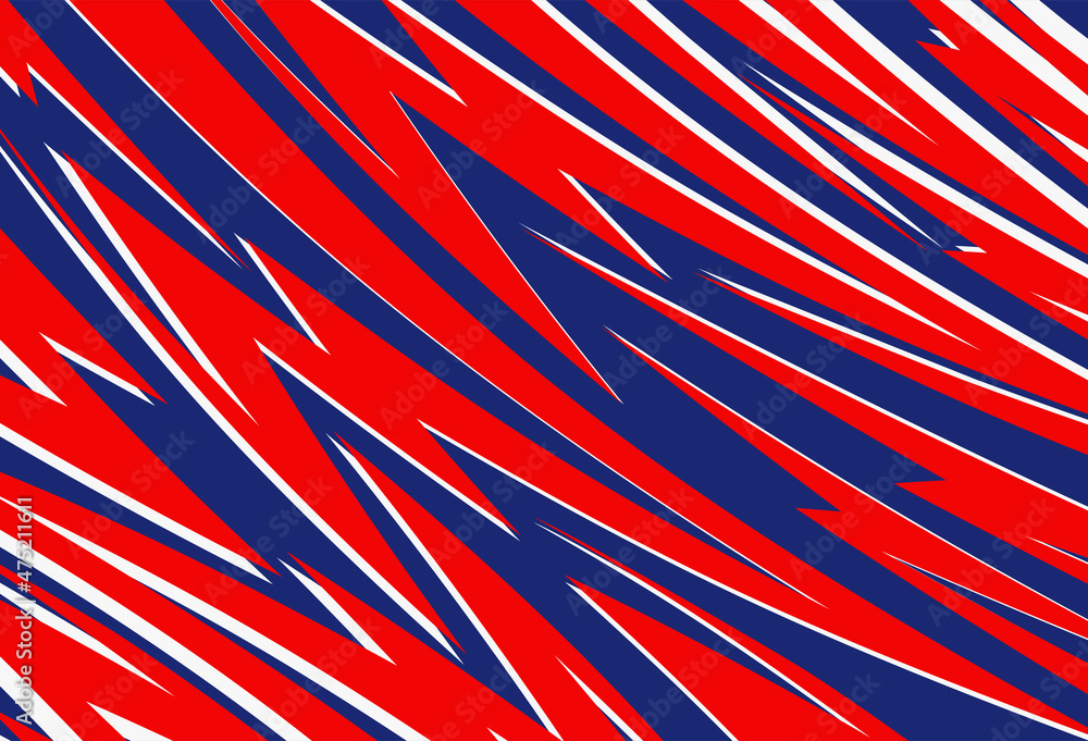 Poster abstract background with spikes and zigzag pattern
