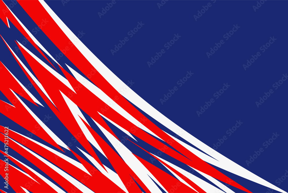 Poster abstract background with spikes and zigzag pattern and some copy space area