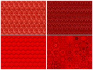red color of abstract background