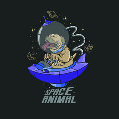 Dog Traveling Universe