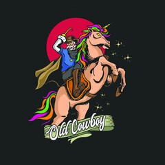 Cowboy Ride Unicorn