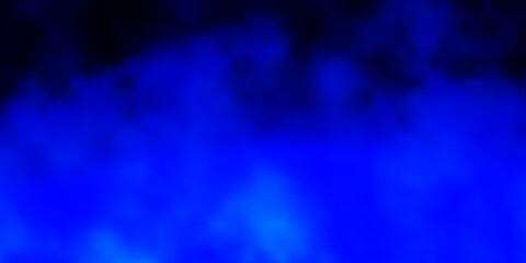 Light BLUE vector pattern with clouds.