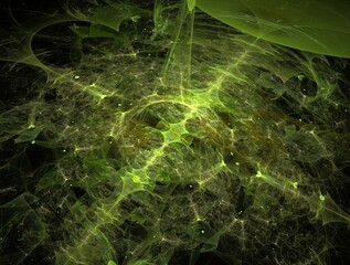 Imaginatory fractal abstract background Image