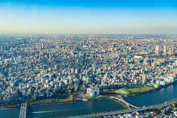 【都市景観】隅田川と城東エリアの景観
