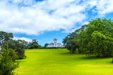 Fototapeta na wymiar Landscape Scenery of Monte Cecilia Park Hillsborough, Auckland New Zealand