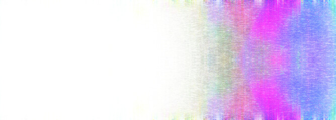 Abstract neon glitch art background image.