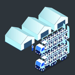 isometric 3d vector concept for banner, website, illustration, landing page, flyer, etc.