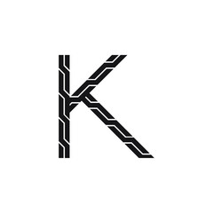 letter k logo