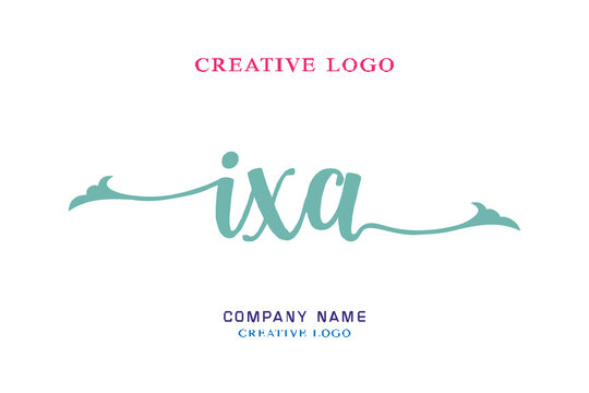 IXA lettering logo is simple, easy to understand and authoritative