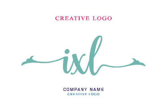 IXL lettering logo is simple, easy to understand and authoritative