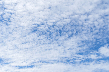 Fototapeta na wymiar Formation of Clouds
