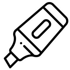 highlighter line icon