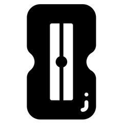 sharpener glyph icon