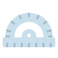 protractor flat icon