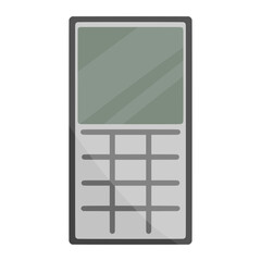 phone for communication color illustration