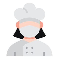 chef flat icon