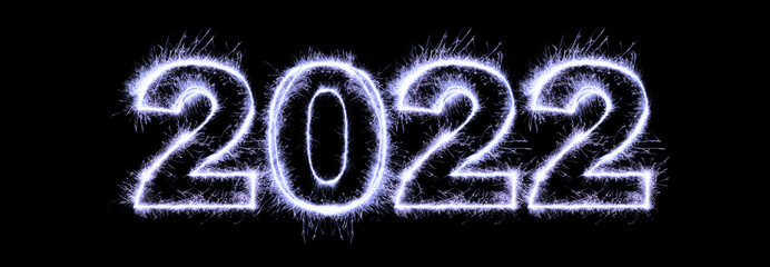 Happy New Year Background. Start to 2022. 3D illustration