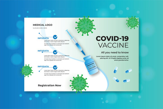 COVID 19 Coronavirus Awareness Template  Medical-Healthcare Flyer, banner, brochure, and Poster Design.