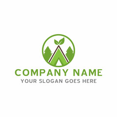camping logo , adventure logo vector