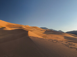 Fototapeta na wymiar Windswept - Great Sand Dunes National Park