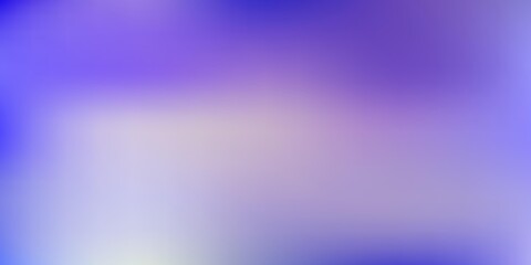 Light purple vector blur pattern.