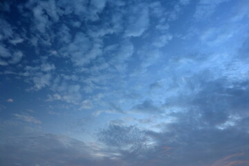 set of pictures clouds in the morning different beauty
